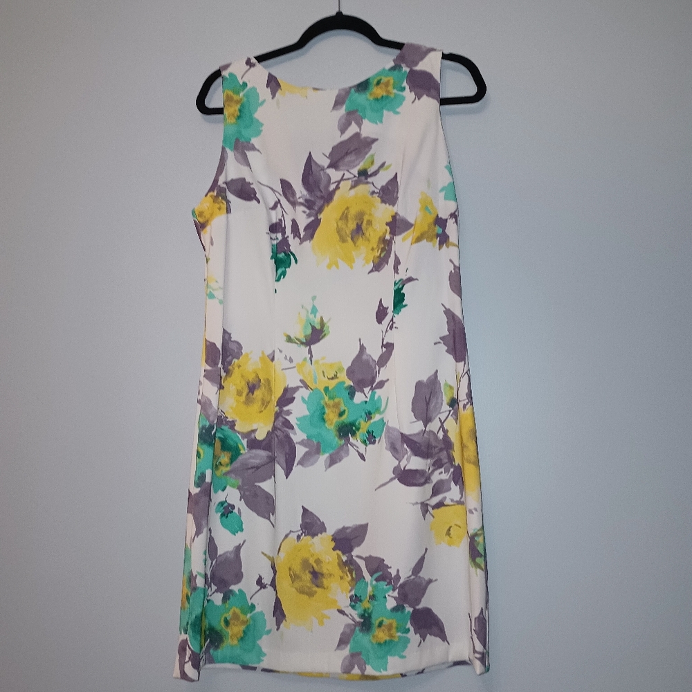 Alyx Sheath Dress Sleeveless Floral‎ 14